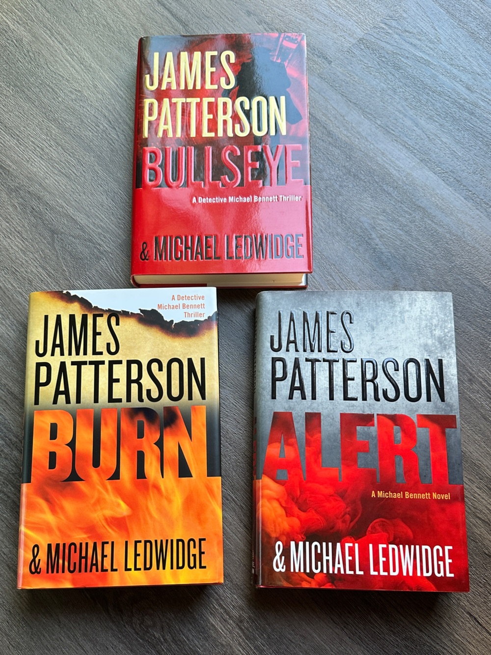 3 Michael Bennett Novels by James Patterson